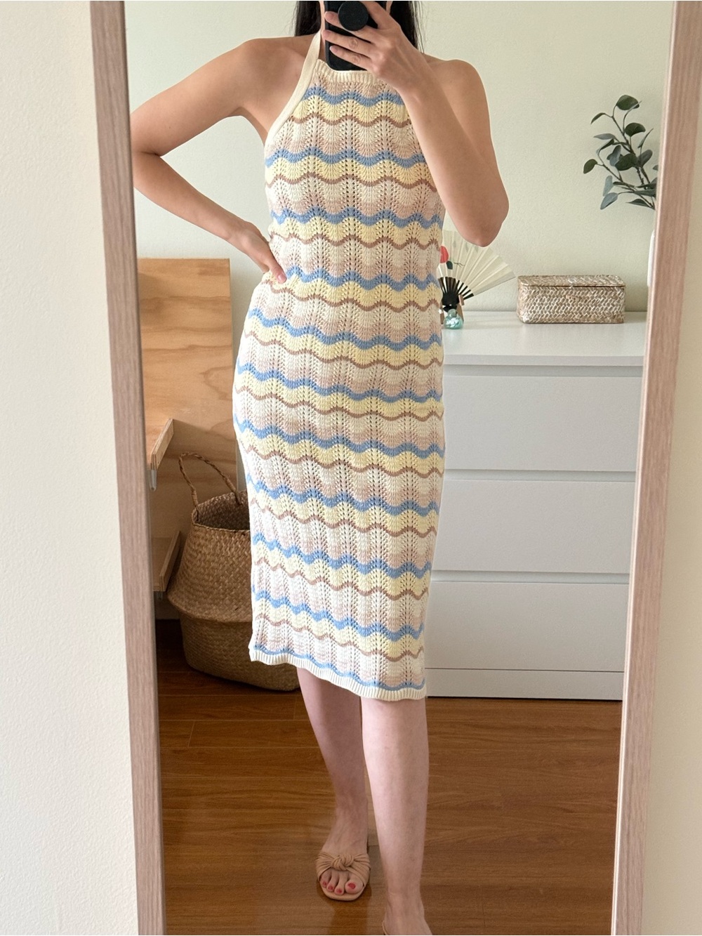Heartloom Halter Knit Dress